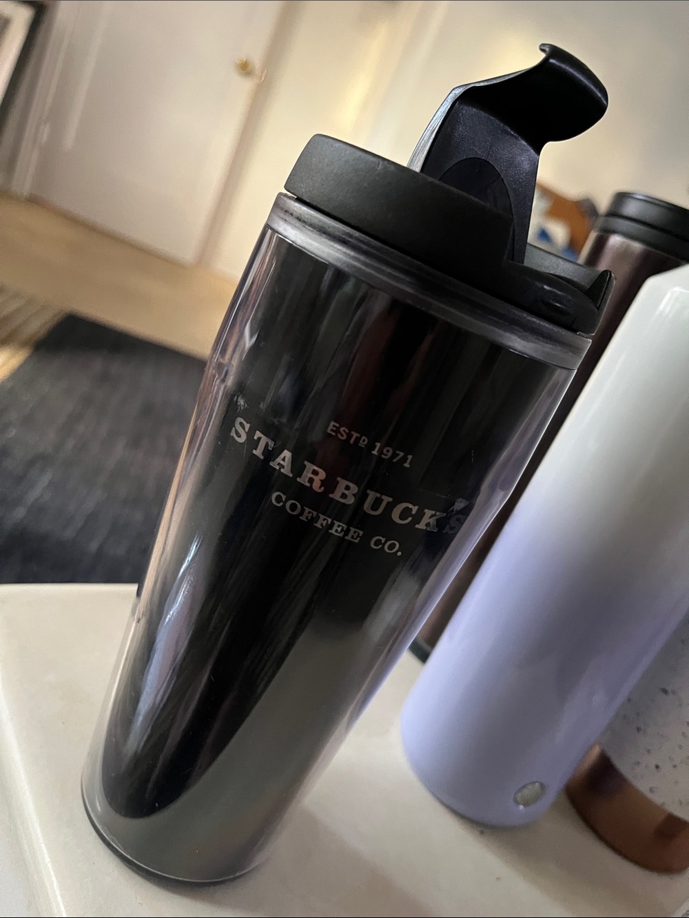 Starbucks Barista early 2004 Vintage Tumbler Travel Coffee Mug Cup 16oz